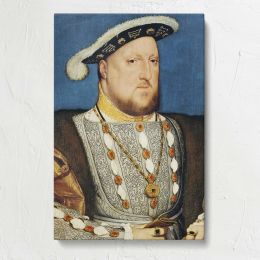 Portrait of Henry VIII of England Canvas Print