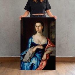 Portrait of Elizabeth Chew Smith Canvas Print