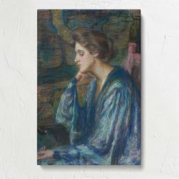 Mrs Roosevelt Scovel by Alice Pike Barney Canvas Print