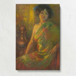 Seville in Montmartre by Alice Pike Barney Canvas Print