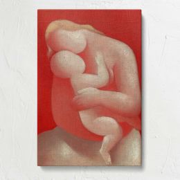 Mother Pink Madonna by Mikuláš Galanda Canvas Print