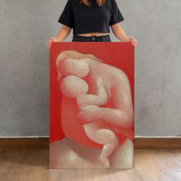 Mother Pink Madonna by Mikuláš Galanda Canvas Print