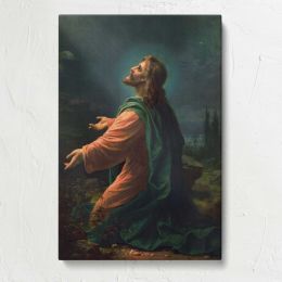 Christ on the Mount of Olives Canvas Print