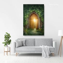 Magic Door Mystic Fairy of Life Enchanted Lights Posters Canvas Wall Art