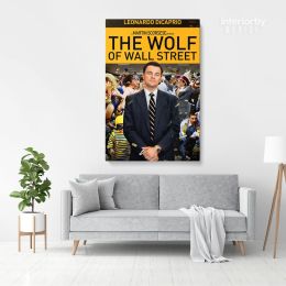 Wolf of the Street Leonardo Dicaprio Movie Canvas Wall Art