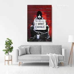 Famous Australian Street Art Canvas Print Poster Urban Street Graffiti Artwork
