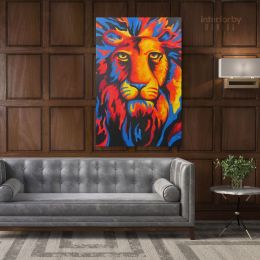 New Lion Art Canvas Wall Art