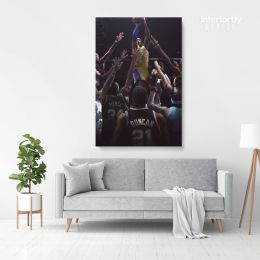Kobe Bryant Photo Print Canvas or Rolled Basketball Player Last Game Mamba Mentality Canvas