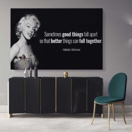 Marilyn Monroe Canvas Model Wall Artwork Hangings Marilyn Monroe Actress Pop Naked Canvas Wall Art