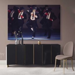 Michael Jackson Wall Art Canvas Mj Dance Moves Personalised Poster Framed Canvas