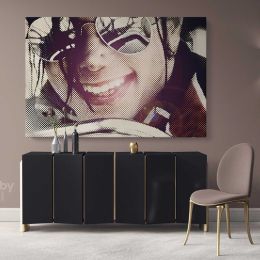 Michael Jackson King Of Pop Personalised Singer Canvas Dance Moves Print Poster