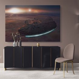 Star Wars Millennium Falcon Spaceship Canvas Wall Art