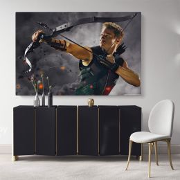 Hawkeye Avengers Poster Marvel Comics Superhero Movie Illustration Giclee Canvas Wall Art
