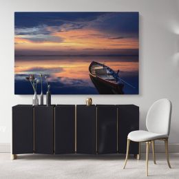 Boat Scenery wall art on Canvas Wall Art