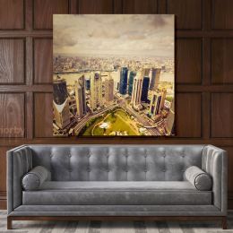 Dubai United Arab Emirates Skyscraper Photography City Buildings Poster Print Canvas