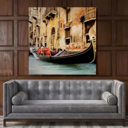 Iconic Italy Honeymoon Charme Poster Print Canvas with Frame