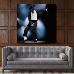 Michael Jackson King of Pop Quote Canvas Mj Dance Moves Canvas Wall Art