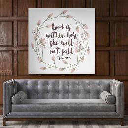 Holy Bible Verse Art Canvas Office Canvas