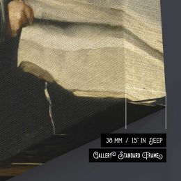 Don Diego de Acedo by Diego Velázquez Square Canvas Wall Art