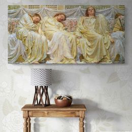 Dreamers by Albert Joseph Moore Panoramic Wall Art