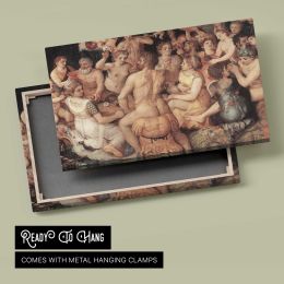 Floris Frans Banquet of the Gods Canvas Wall Art Print