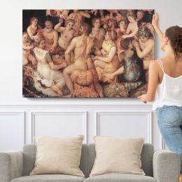 Floris Frans Banquet of the Gods Canvas Wall Art Print