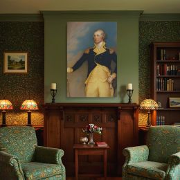George Washington by John Trumbull - Military Leadership in Historic Pose 