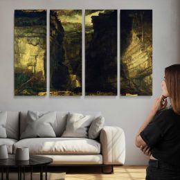 Gordale Scar Canvas Wall Art Print