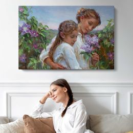 Grandmothers-garden by Daniel Gerhartz Canvas Wall Art Print