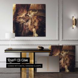 Herbert Draper - The Lament for Icarus, Tate Britain Square Canvas Wall Art