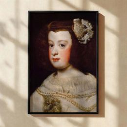 Infanta Maria Teresa - Velazquez Portrait of Young Spanish Royal 
