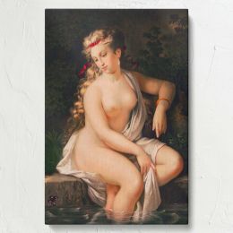 Lady of the Lake - Romantic Classical Nude Inspired by Scott's Poem