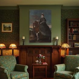 Margarita of Austria Equestrian - Velazquez Spanish Queen on Horseback 
