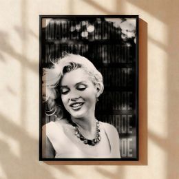 Marilyn Monroe in White Dress and Necklace - Retro Glam Smile 