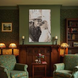 Marilyn Monroe with Cowboy - Romantic Vintage Film Scene 