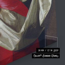Mrs George Watson by John Singleton Copley - Pink Satin Gown with Flowing Drapery 