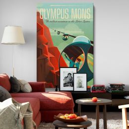 Olympus Mons - Mars Travel Capsule Poster
