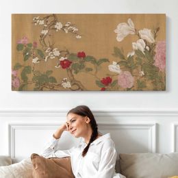 One Hundred Flowers after Yun Shouping Wall Art Print