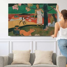 Pastorales Tahitiennes by Paul Gauguin Canvas Wall Art Print