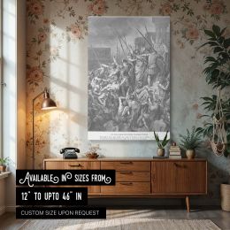 Paul Rescued from Mob - Roman Soldiers Save Apostle by Gustave Dore 