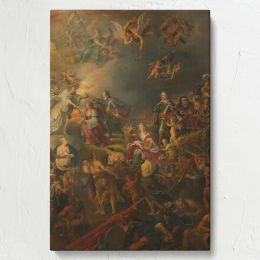 Peace under Willem II - Baroque Allegorical Historical Art By Adriaen van Nieulandt I 