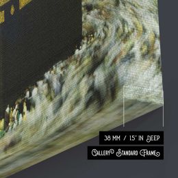 Pilgrims Circling the Kaaba Canvas Wall Art Print