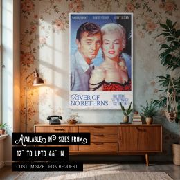 River of No Return - Marilyn Monroe Film Poster 