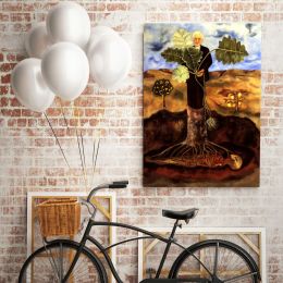 Frida Kahlo Portrait de Luther Burbank Canvas Wall Art