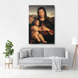 Raphael Raffaello Sanzio da Urbino Madonna and Child Canvas Wall Art