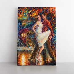 Famous Palette Knife Art Oil Painting by Leonid Afremov Canvas Wall Art