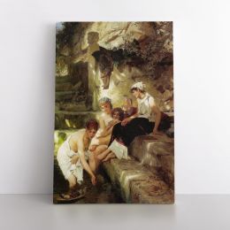 Henryk Hector Siemiradzki Painting Academic Art Photo Print on Canvas