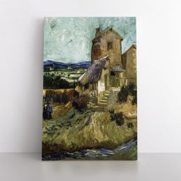 Vincent Van Gogh Original Painting The Old Mill Abstract Canvas Wall Art