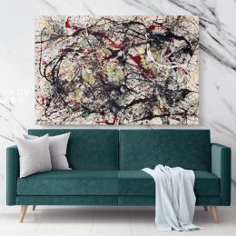 Jackson Pollock Abstract Expressionism Canvas Wall Art