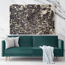 Jackson Pollock Abstract Expressionism Canvas Wall Art